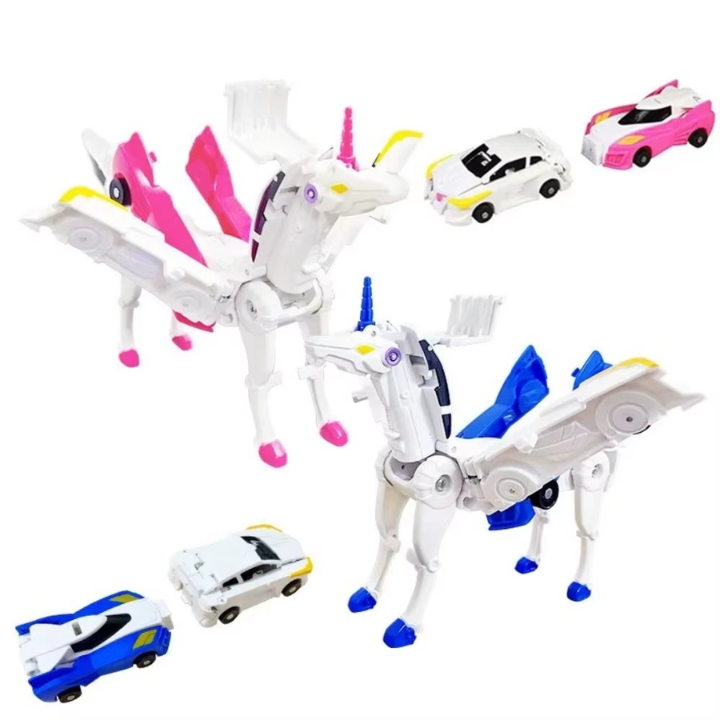 Coche a Unicornio Transformable 2 en 1