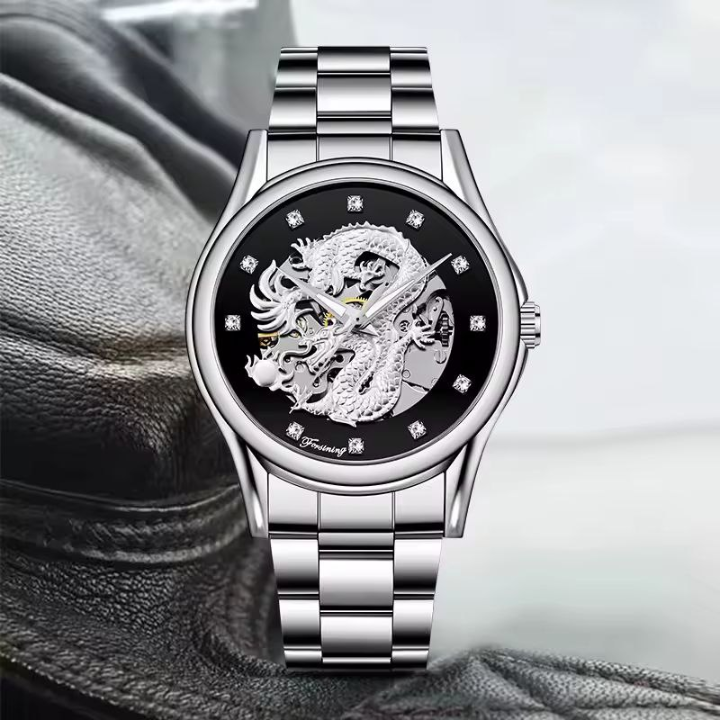 Reloj de Lujo Dragón 3D – Poder y Elegancia en tu Muñeca