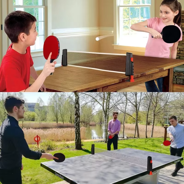 Juego de Tenis de Mesa Portatil Multiuso