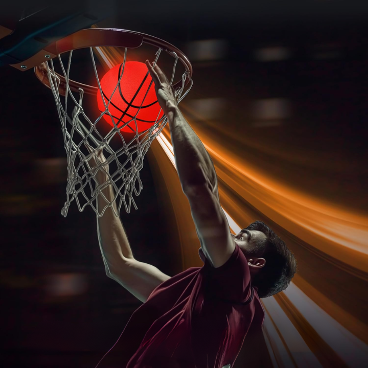 Baloncesto LED Luminoso ¡Brilla en la Noche!