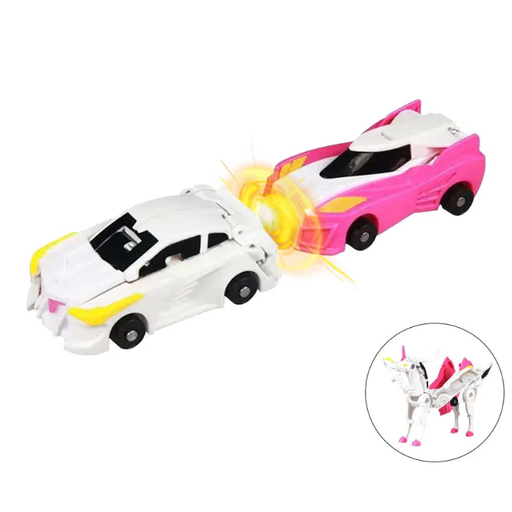 Coche a Unicornio Transformable 2 en 1