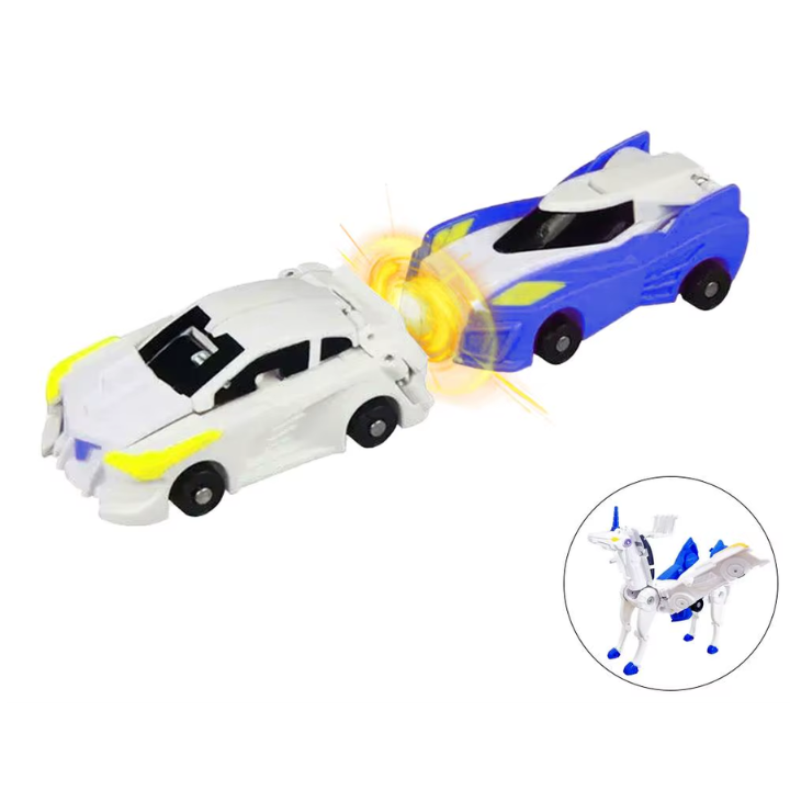 Coche a Unicornio Transformable 2 en 1