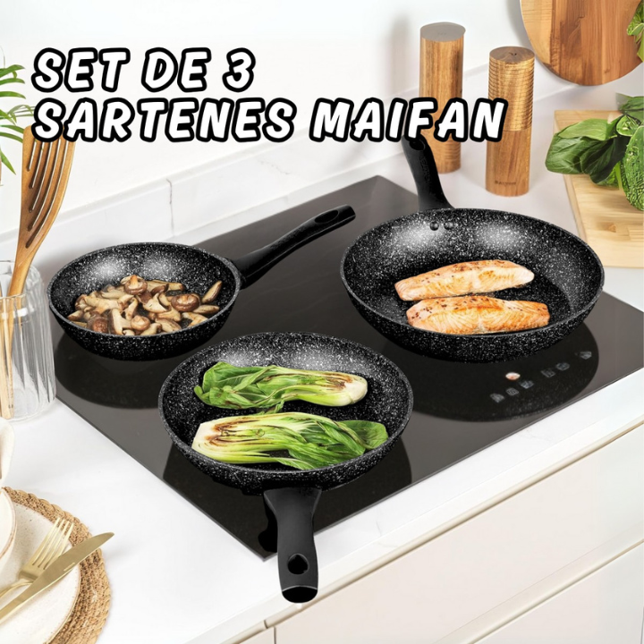 Sartenes Mainfan – Set  de 3 unidades