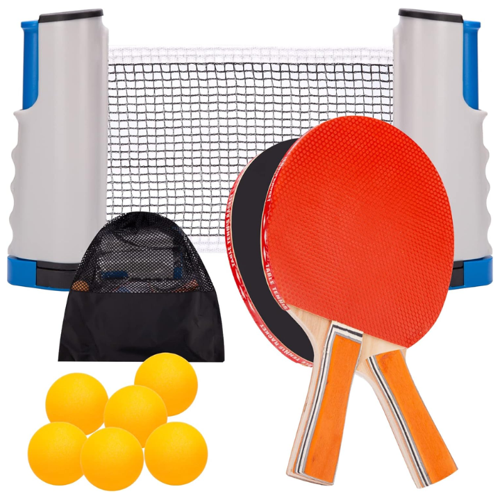 Juego de Tenis de Mesa Portatil Multiuso