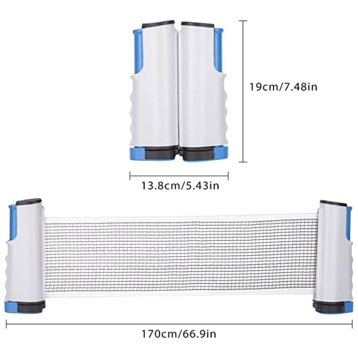 Juego de Tenis de Mesa Portatil Multiuso