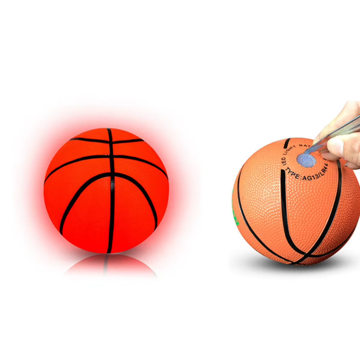 Baloncesto LED Luminoso ¡Brilla en la Noche!