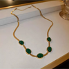 Conjunto de tres piezas de joyeria de lujo - para mujer