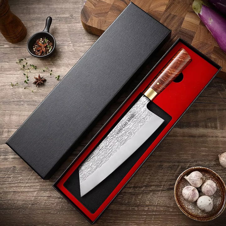 Cuchillo de Chef Japonés Profesional - Acero Forjado a Mano